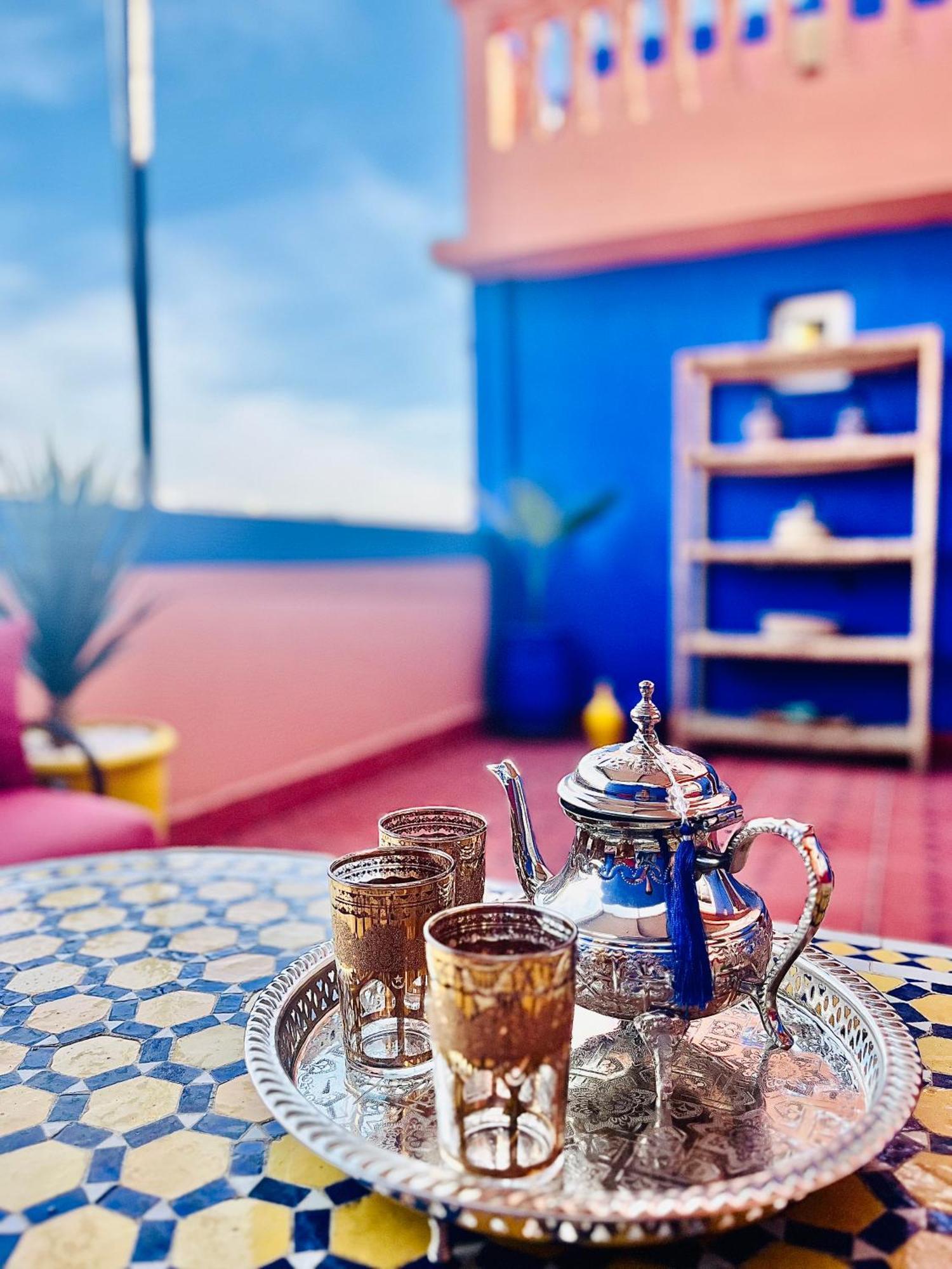 Apartment with nice private terrace&parking Appartement avec jolie terrasse privée et parking Marrakesh Exterior foto